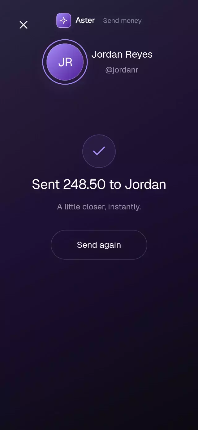 Amount Entry Keypad animation preview