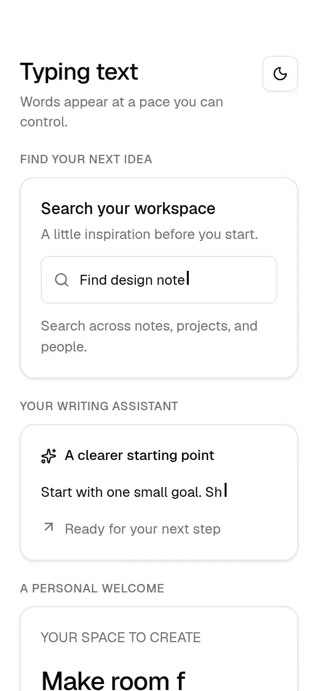 Base Typing Text preview