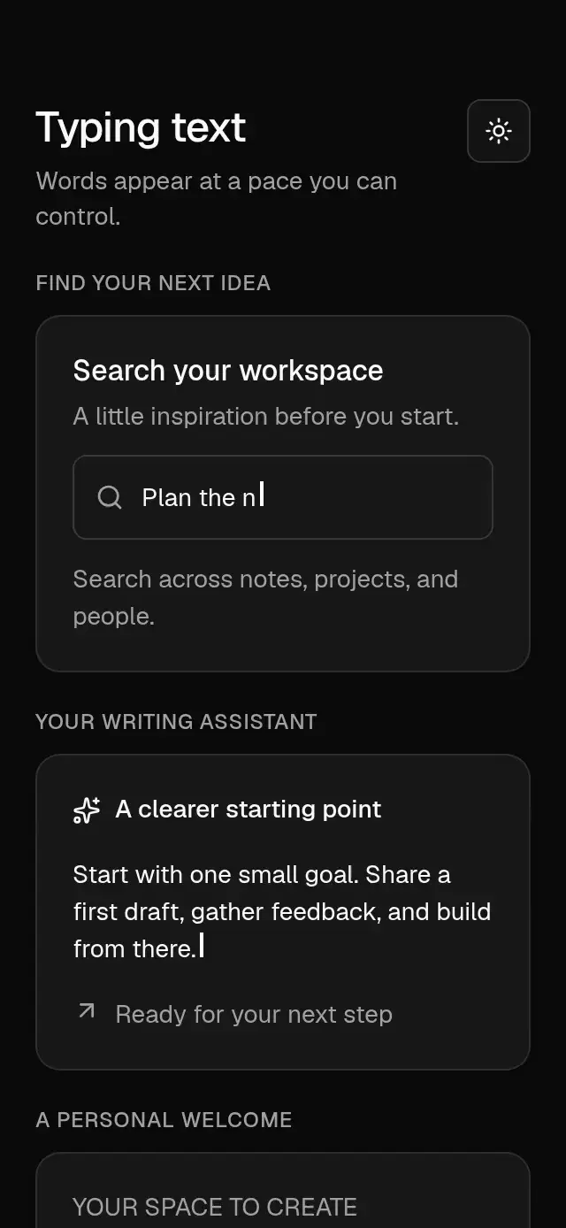 Base Typing Text preview