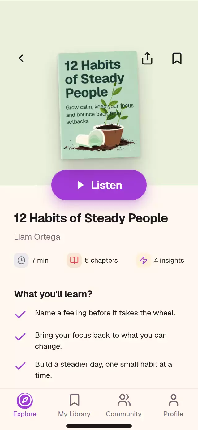 Book Discover Detail animation preview
