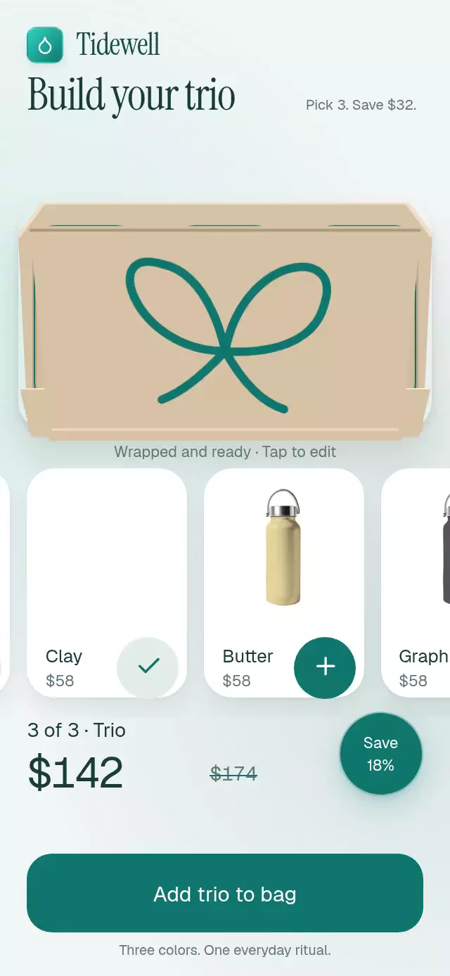 Bundle Builder Box animation preview