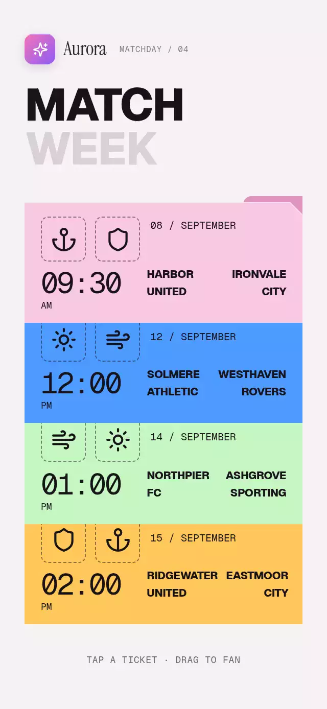Fixture Ticket Stack animation preview