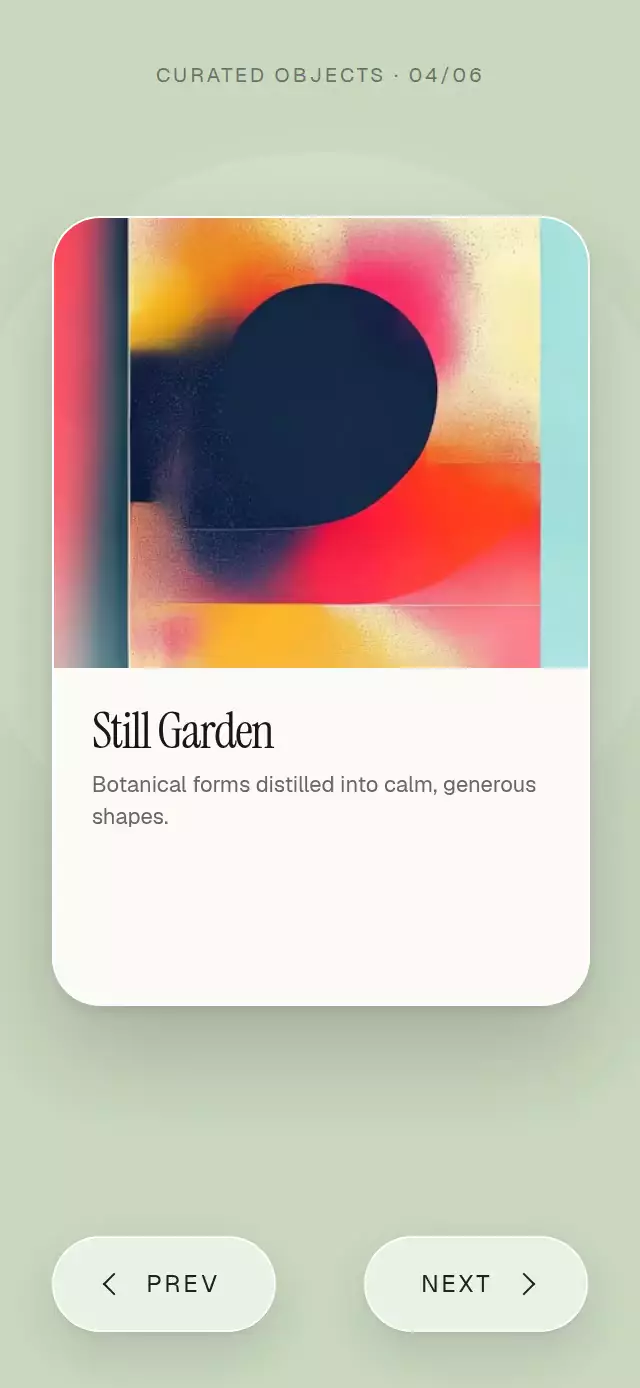 Flip Product Carousel animation preview