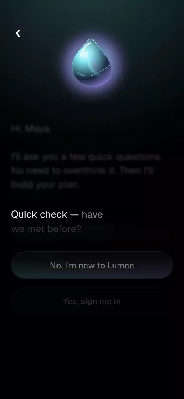 Glass Guide Onboarding Flow animation preview