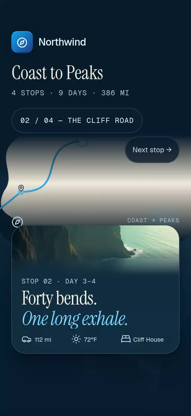 Journey Map Scroll animation preview