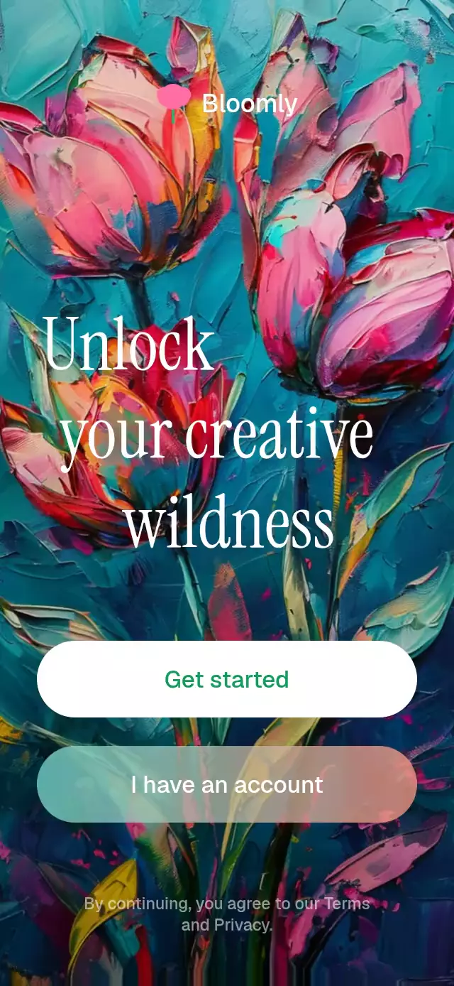 Living Paint Welcome animation preview