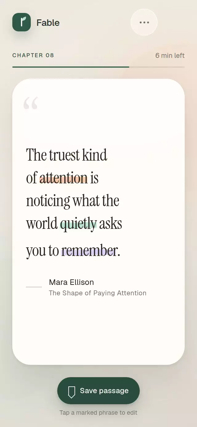 Marker Highlight Quote animation preview