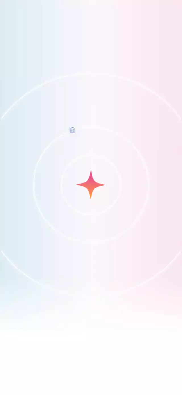 Orbit Welcome animation preview