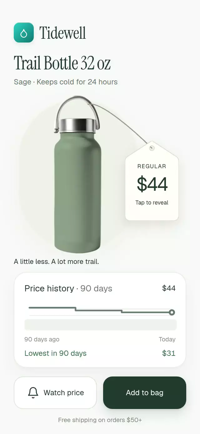 Price Drop Tag animation preview