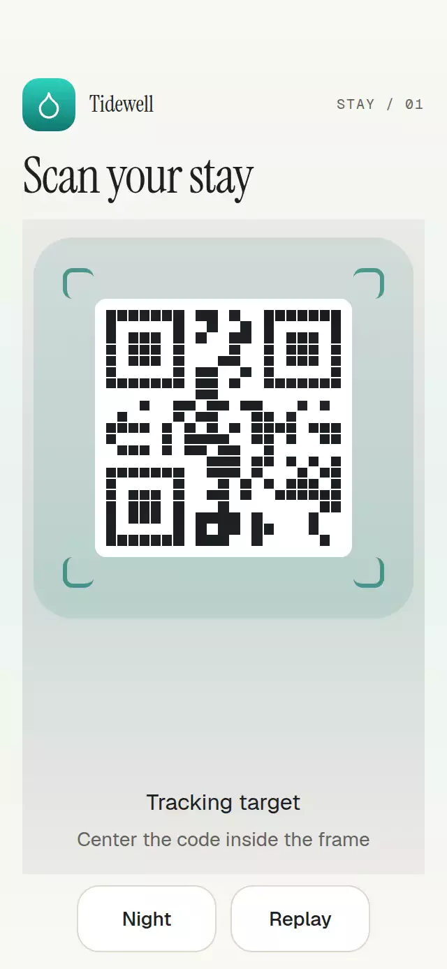 QR Target Lock animation preview
