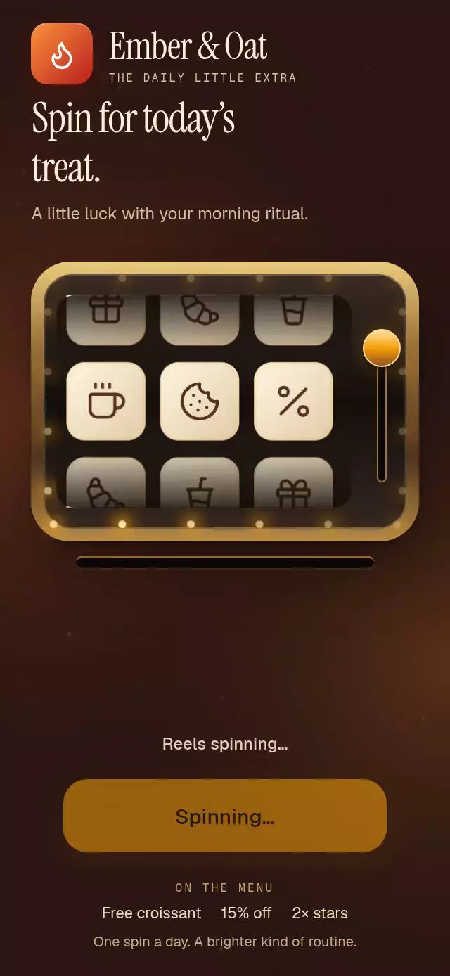 Reward Reel Spin animation preview
