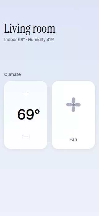 Rolling Temperature Stepper animation preview
