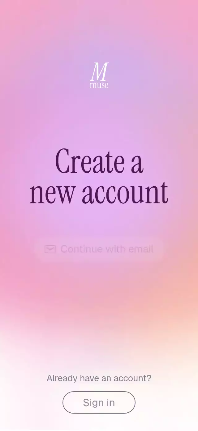 Soft Bloom Signup animation preview
