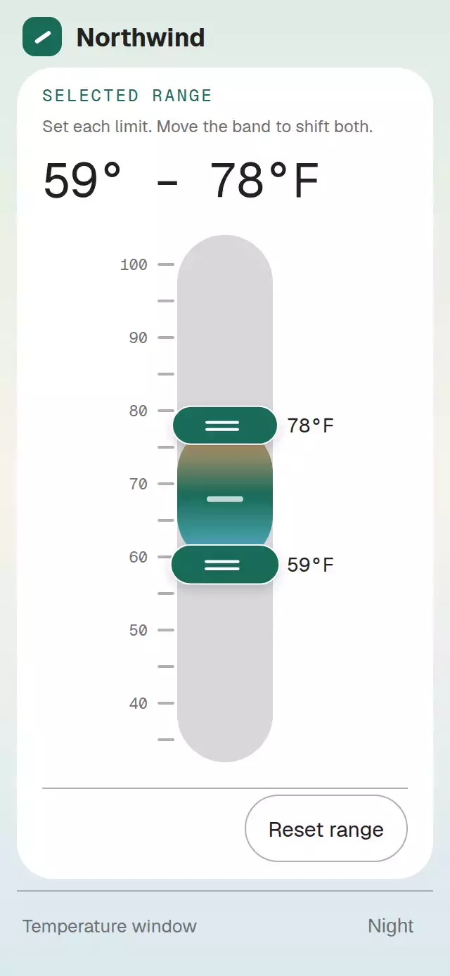 Vertical Range Window animation preview